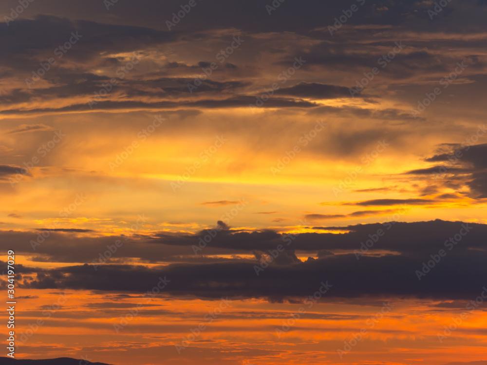 dolden sunset with dark purple clouds dolden sunset with dark purple clouds