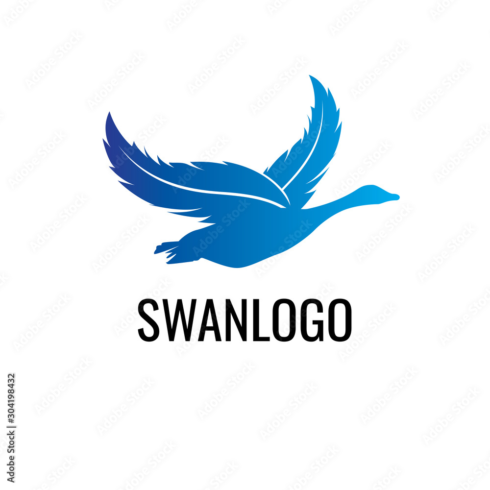 Obraz premium FEATHER LOGO OK