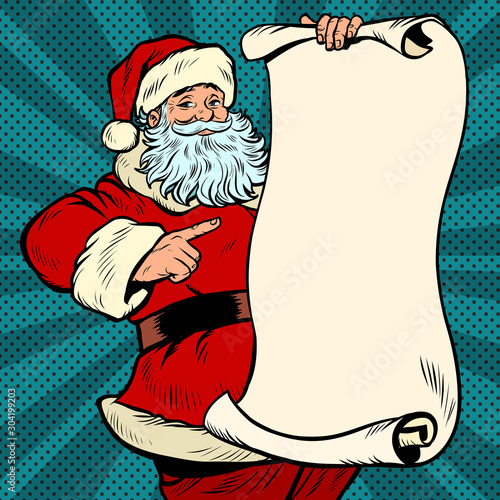 Santa Claus character, Christmas and New year