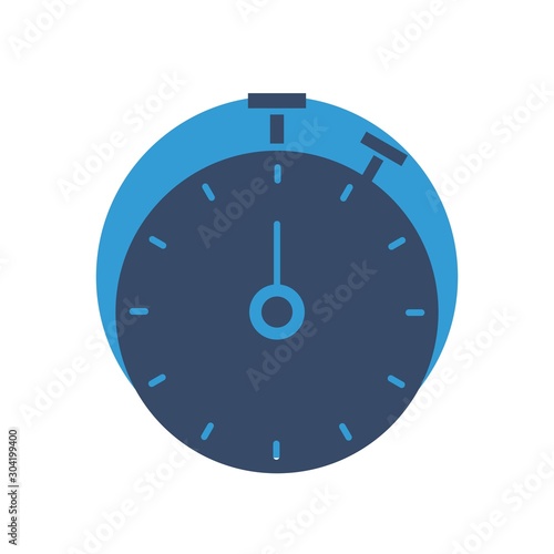 Stop Watch icon isolated on abstract background
