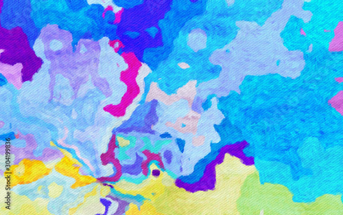 Surreal graphic fractal background. Creative design elements artwork. Digital modern art. Big size print pattern. Multicolored fantasy abstraction. Template for decor unusual production. © Avgustus