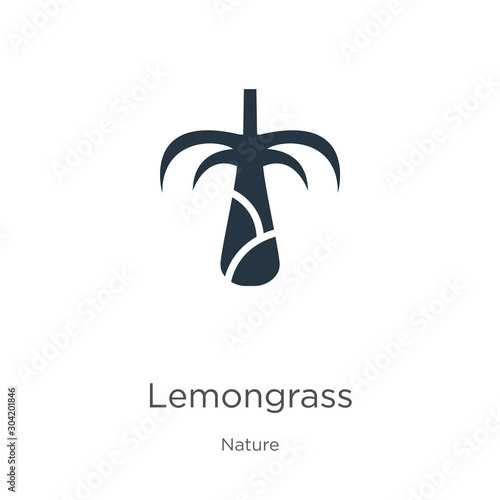 Lemongrass icon vector. Trendy flat lemongrass icon from nature collection isolated on white background. Vector illustration can be used for web and mobile graphic design, logo, eps10