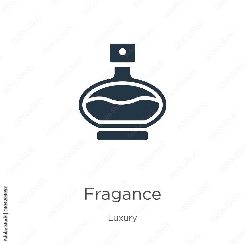 Obraz premium Fragance icon vector. Trendy flat fragance icon from luxury collection isolated on white background. Vector illustration can be used for web and mobile graphic design, logo, eps10