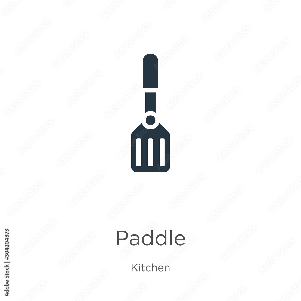 Paddle icon vector. Trendy flat paddle icon from kitchen collection isolated on white background. Vector illustration can be used for web and mobile graphic design, logo, eps10