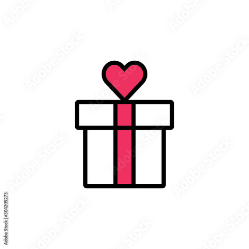 Gift icon for web and mobile