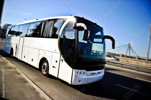Regional bus, for transportation of people between cities and villages