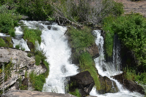 waterfall in deep forest