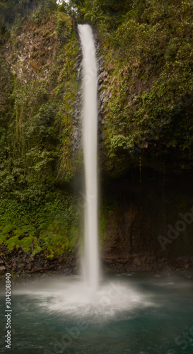 the waterfall La Fortuna  Arenal Volcano National Park  Costa Rica