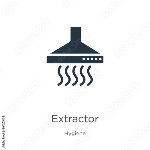 Extractor icon vector. Trendy flat extractor icon from hygiene collection isolated on white background. Vector illustration can be used for web and mobile graphic design, logo, eps10