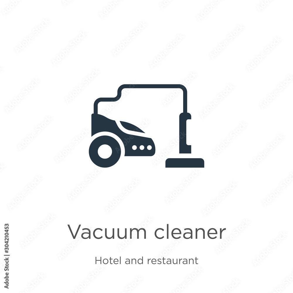 Vacuum cleaner icon vector. Trendy flat vacuum cleaner icon from hotel collection isolated on white background. Vector illustration can be used for web and mobile graphic design, logo, eps10 Vacuum cleaner icon vector. Trendy flat vacuum cleaner icon from hotel collection isolated on white background. Vector illustration can be used for web and mobile graphic design, logo, eps10