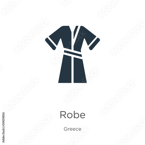 Robe icon vector. Trendy flat robe icon from greece collection isolated on white background. Vector illustration can be used for web and mobile graphic design, logo, eps10