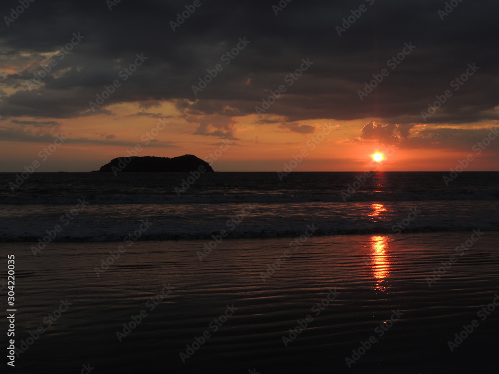 Espadilla Beach in the Manuel Antonio National Park, Costa Rica