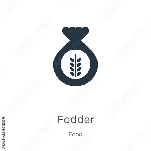 Fodder icon vector. Trendy flat fodder icon from food collection isolated on white background. Vector illustration can be used for web and mobile graphic design, logo, eps10