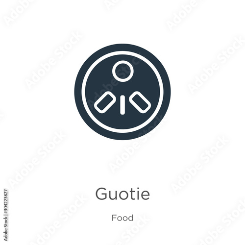 Guotie icon vector. Trendy flat guotie icon from food collection isolated on white background. Vector illustration can be used for web and mobile graphic design, logo, eps10