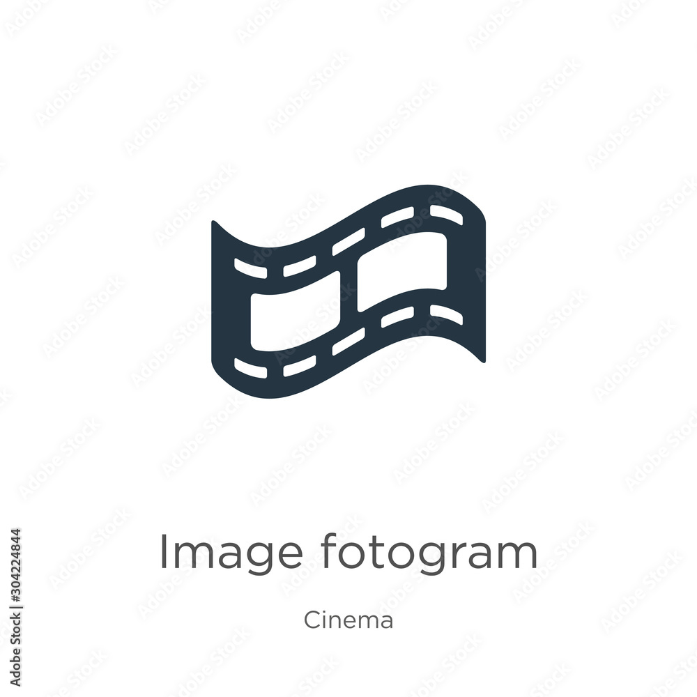 Image fotogram icon vector. Trendy flat image fotogram icon from cinema collection isolated on white background. Vector illustration can be used for web and mobile graphic design, logo, eps10 Image fotogram icon vector. Trendy flat image fotogram icon from cinema collection isolated on white background. Vector illustration can be used for web and mobile graphic design, logo, eps10