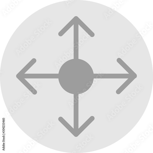 reticle icon isolated on abstract background