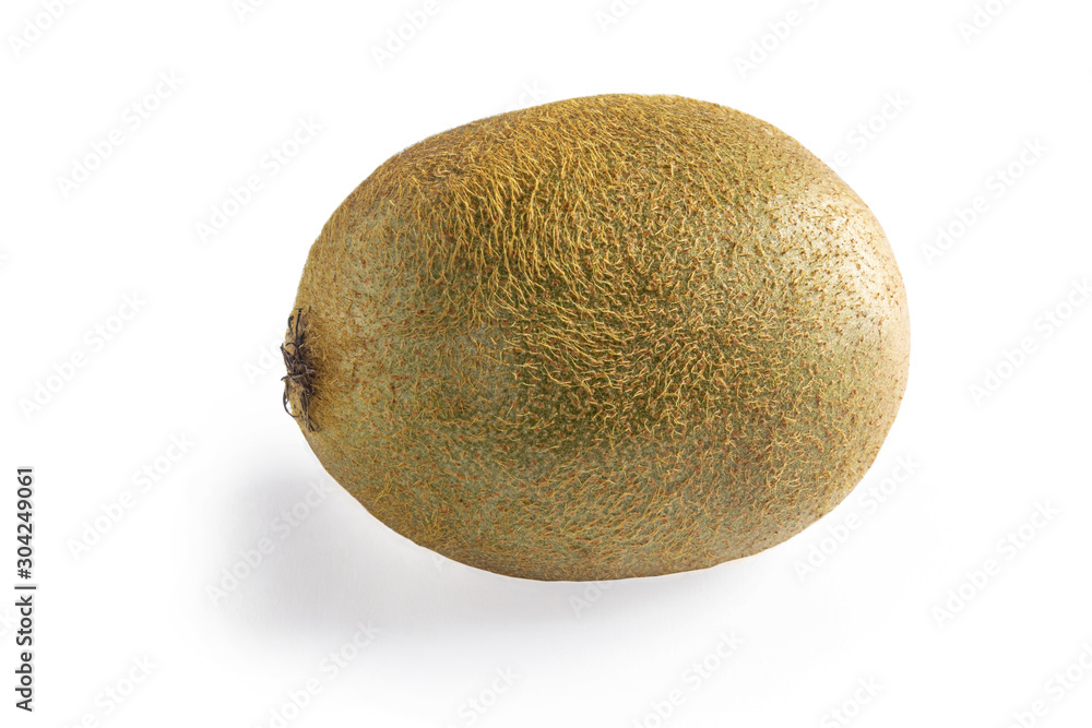 Isolated Kiwi On A White Background. Clipping fruit Isolated Kiwi On A White Background. Clipping fruit