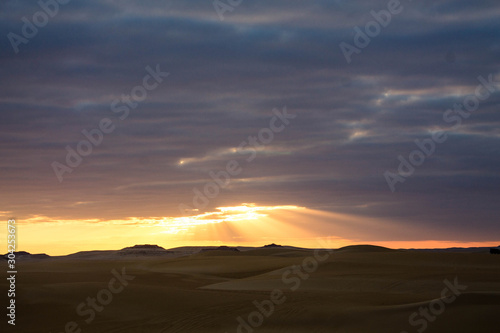 Desert landscape on Egypt © Amirul
