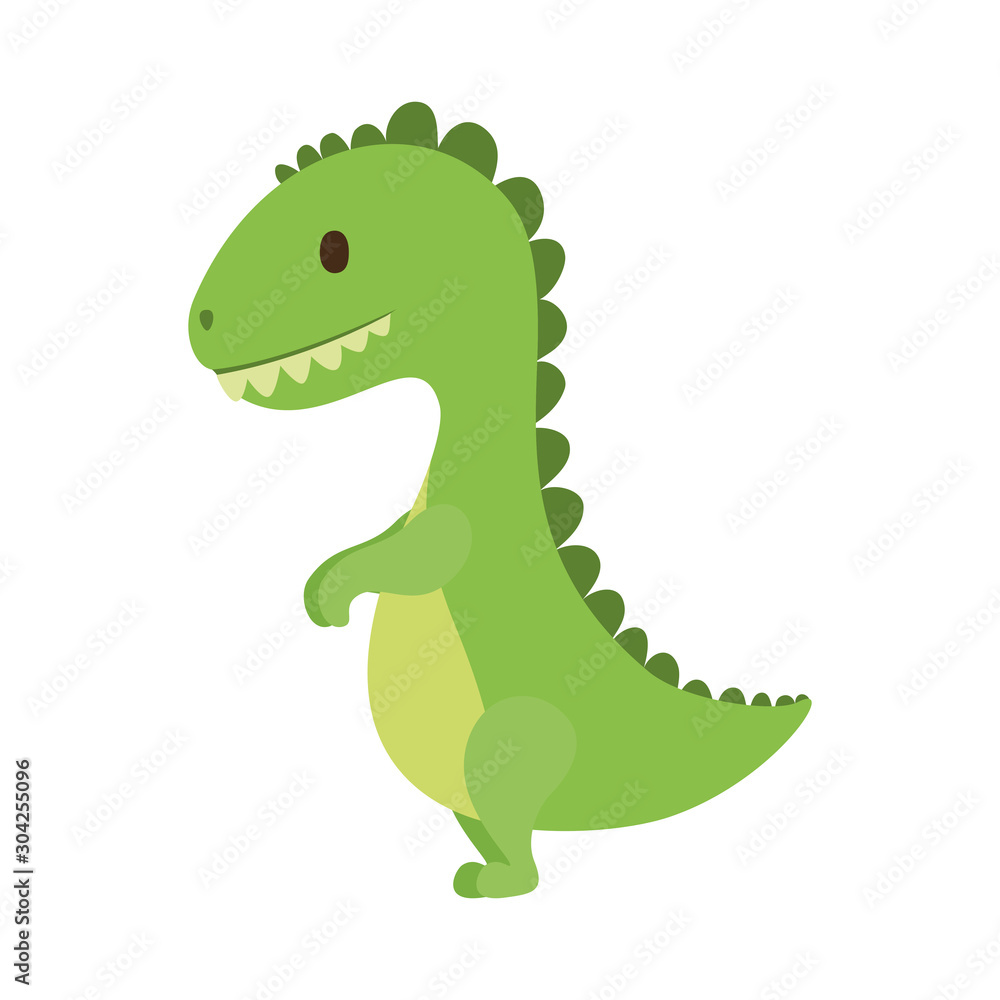Isolated dinosaur toy vector design Isolated dinosaur toy vector design