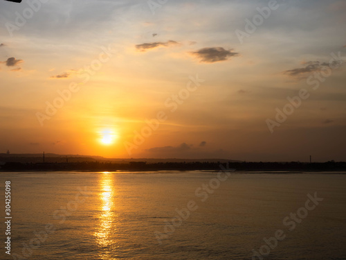 A Lovely Sunset over the Land Down Under