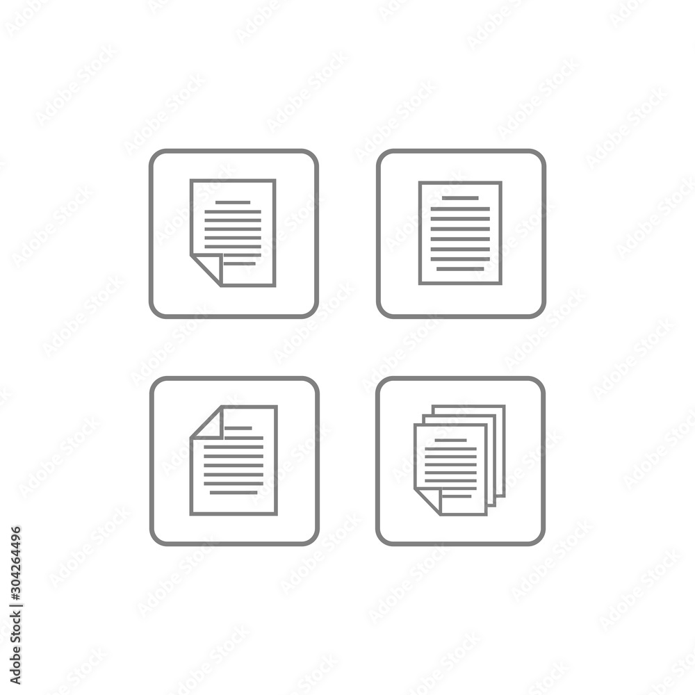 document icon vector design symbol document icon vector design symbol