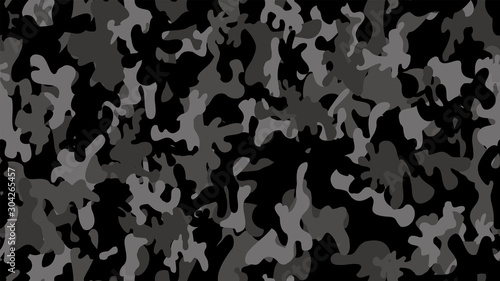 Camouflage background. Seamless pattern.Vector. 迷彩パターン