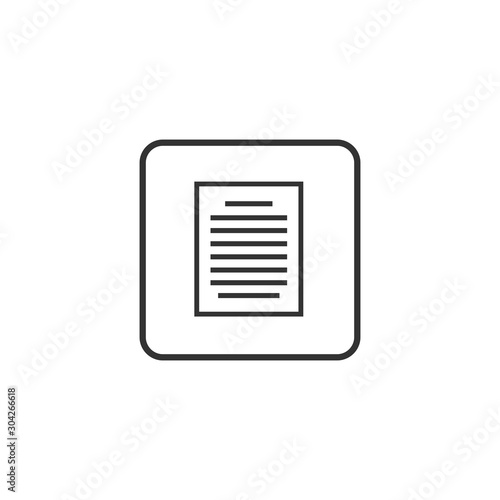 document icon vector design symbol