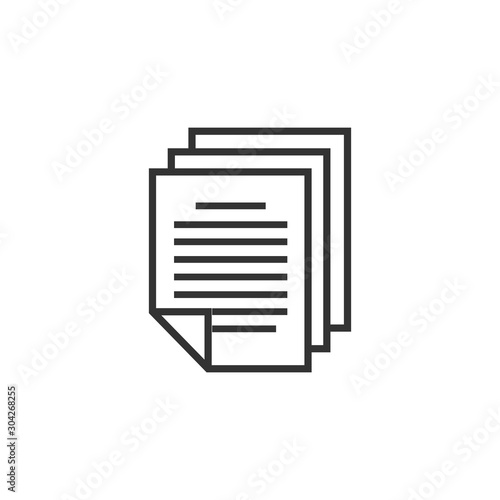 document icon vector design symbol