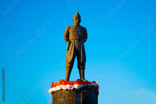 Statue of Ngurah Rai Bali - Indonesia photo