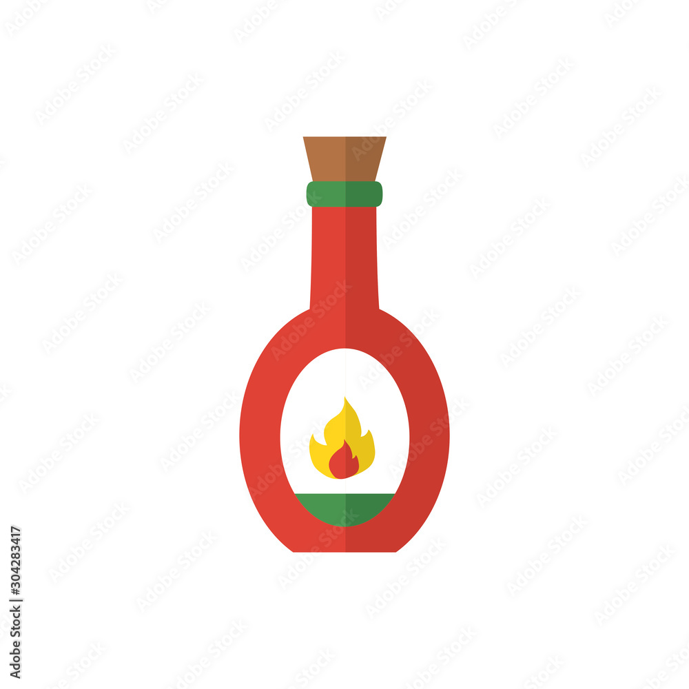 Isolated mexican tequila vector design