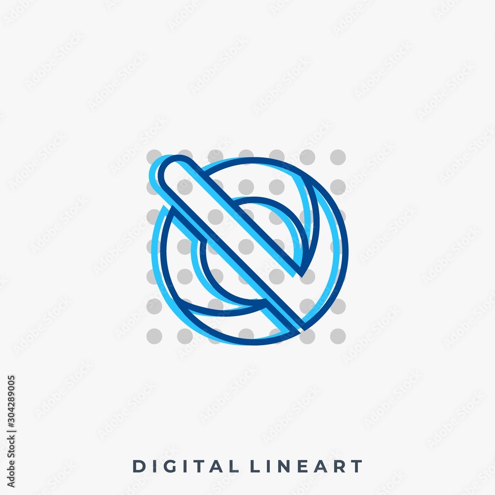Abstract Sphere Dimensional Modern Icon Vector Template Abstract Sphere Dimensional Modern Icon Vector Template