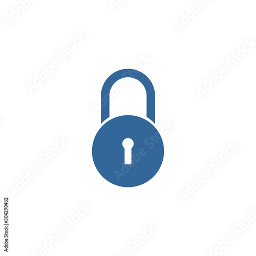 lock icon vector design symbol