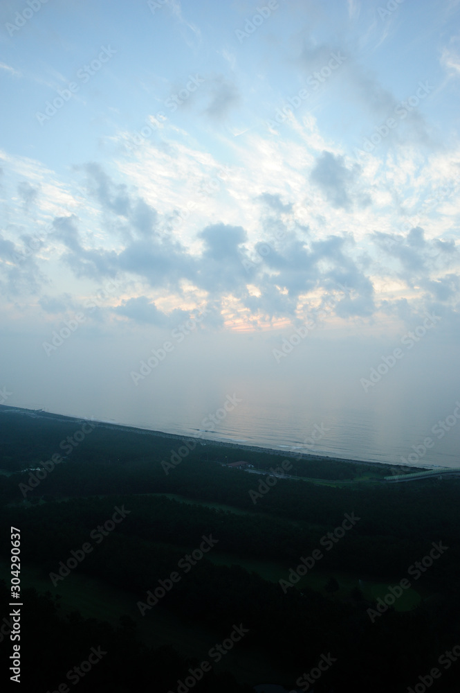 Fototapeta premium 宮崎市朝焼け