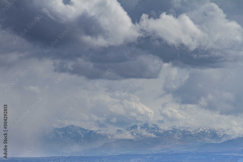 Obraz premium Fall Salt Lake Valley
