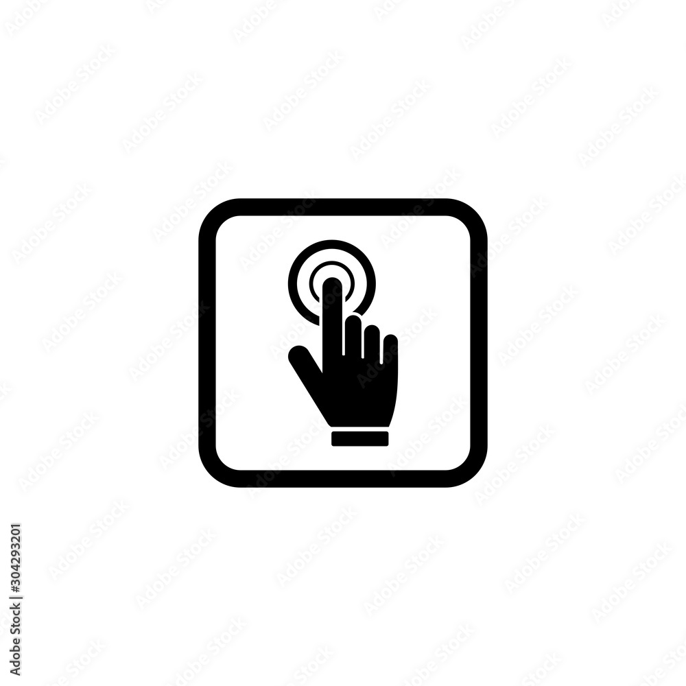 hand cursor icon vector design symbol hand cursor icon vector design symbol