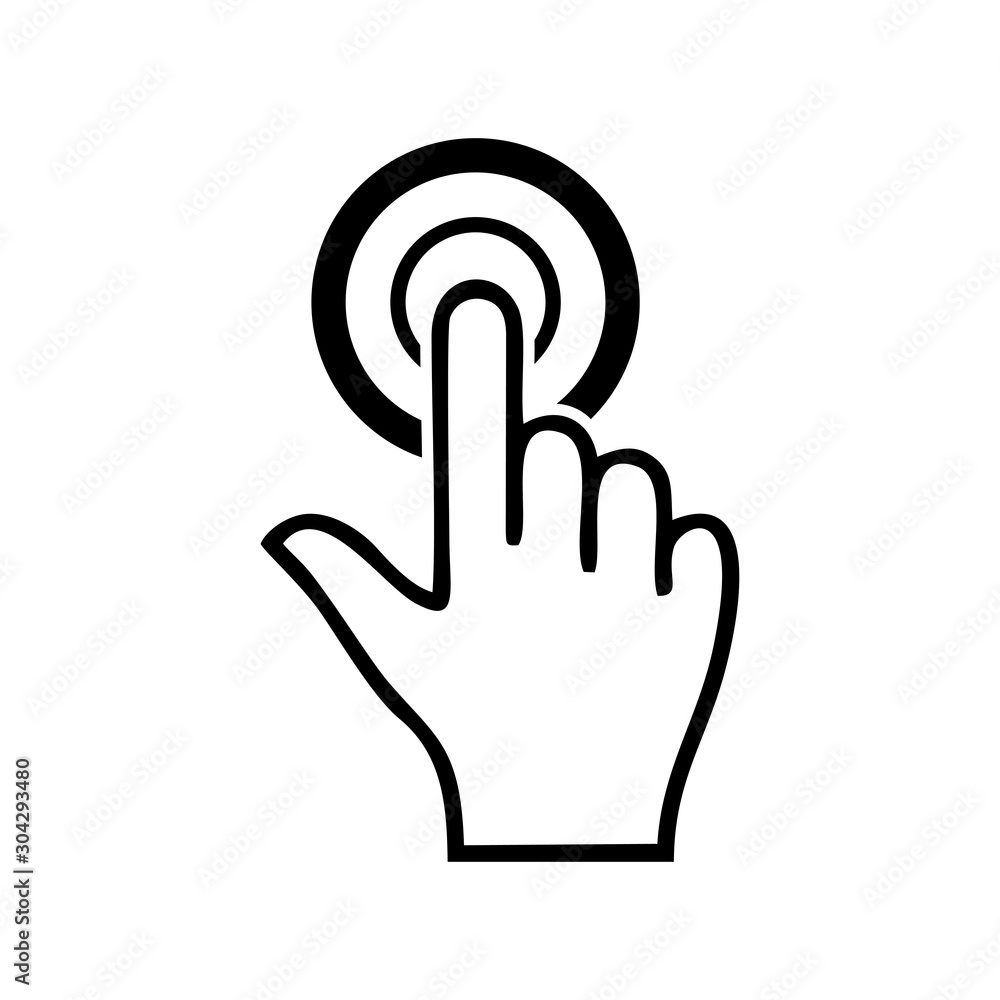 hand cursor icon vector design symbol hand cursor icon vector design symbol