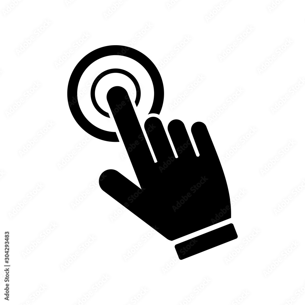 hand cursor icon vector design symbol hand cursor icon vector design symbol