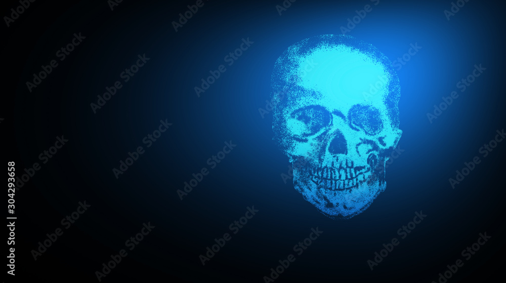 digital security concept. cyber attacks