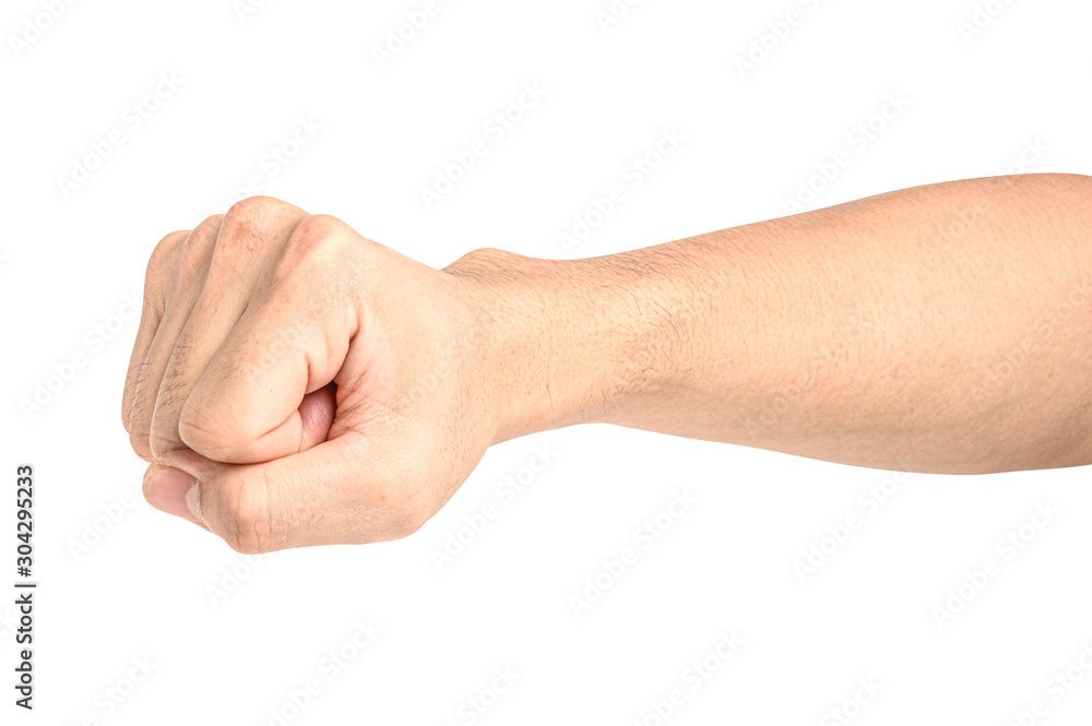 visible veins arm and hand isolated on a white background visible veins arm and hand isolated on a white background