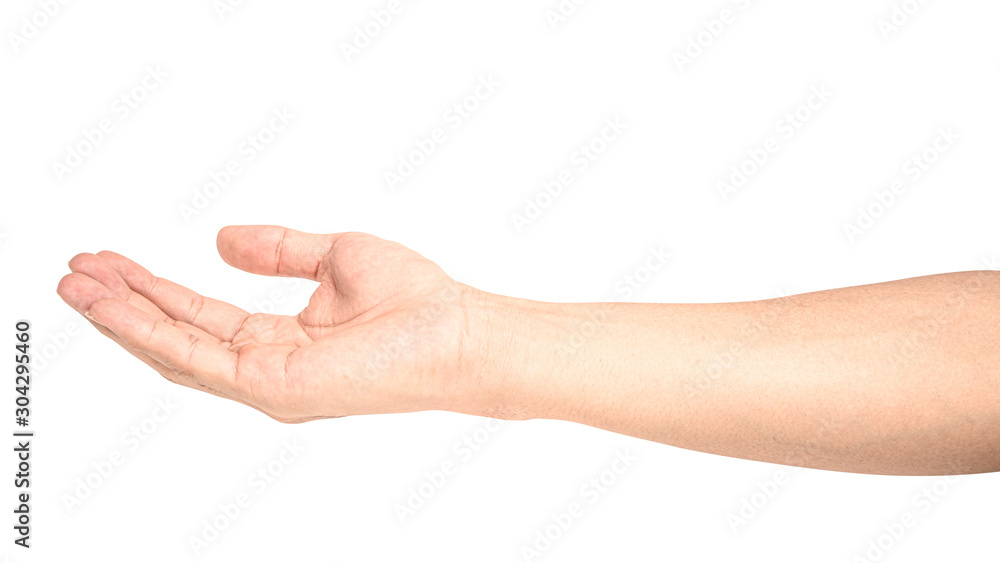 hand holding something like a bottle or can hand holding something like a bottle or can