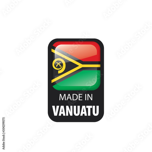 Vanuatu flag, vector illustration on a white background Free Download Vanuatu flag, vector illustration on a white background - GFXLoad