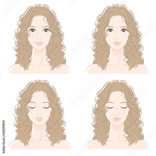 女性の表情