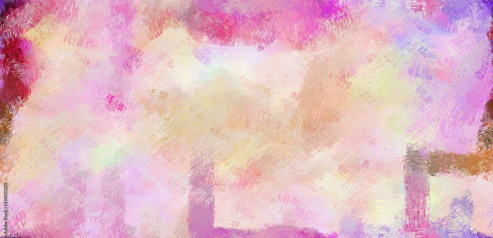 abstract watercolor background with copy space for your text and baby pink, moderate pink and pale violet red color
