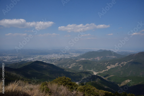 鰐塚山からの眺め