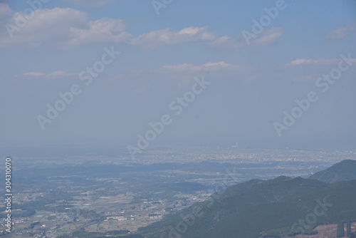 鰐塚山からの眺め