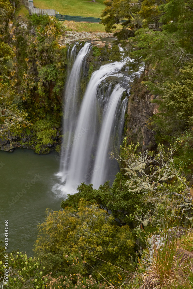 Scenes from Whangarei, north of Auckland including the waterfall.