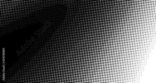 Wallpaper Mural Wave halftone pop art background abstract vector comics style blank layout template with clouds beams and isolated dots pattern. For sale banner for your designe 1960s. with copy space eps10 Torontodigital.ca