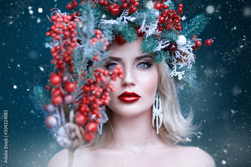 magical winter fairy