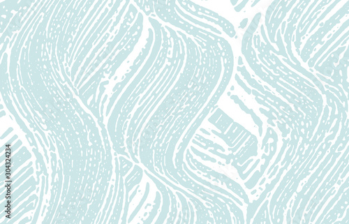 Grunge texture. Distress blue rough trace. Bewitch