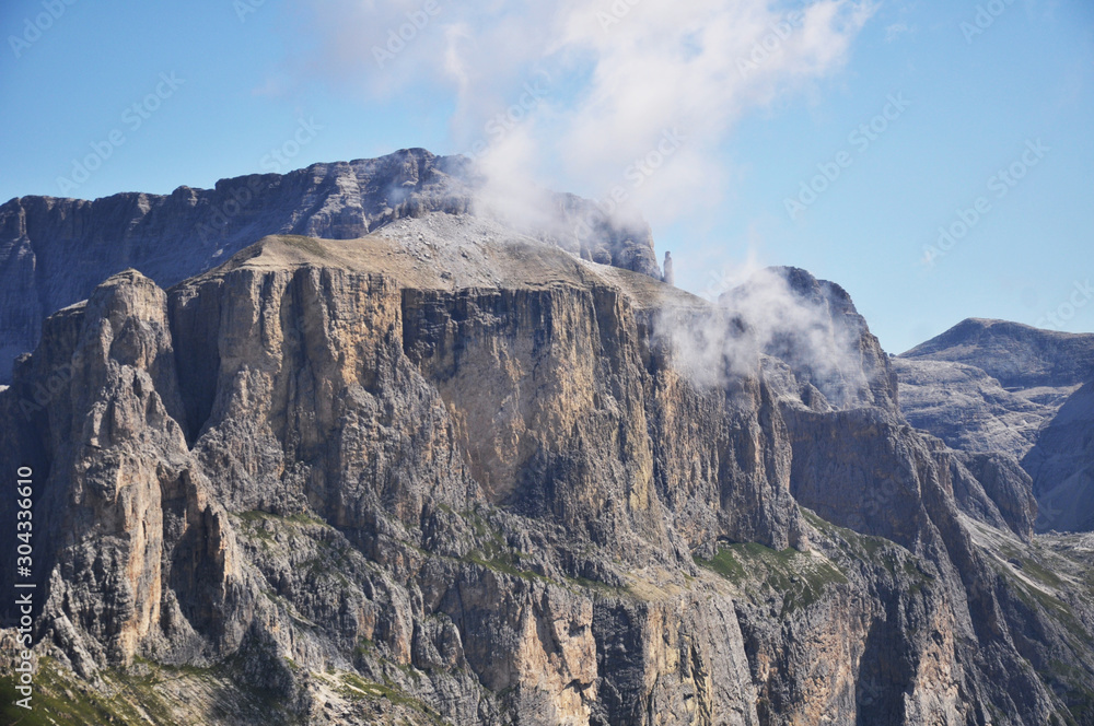 Trekking Val di Fassa Italy a breathtaking panorama